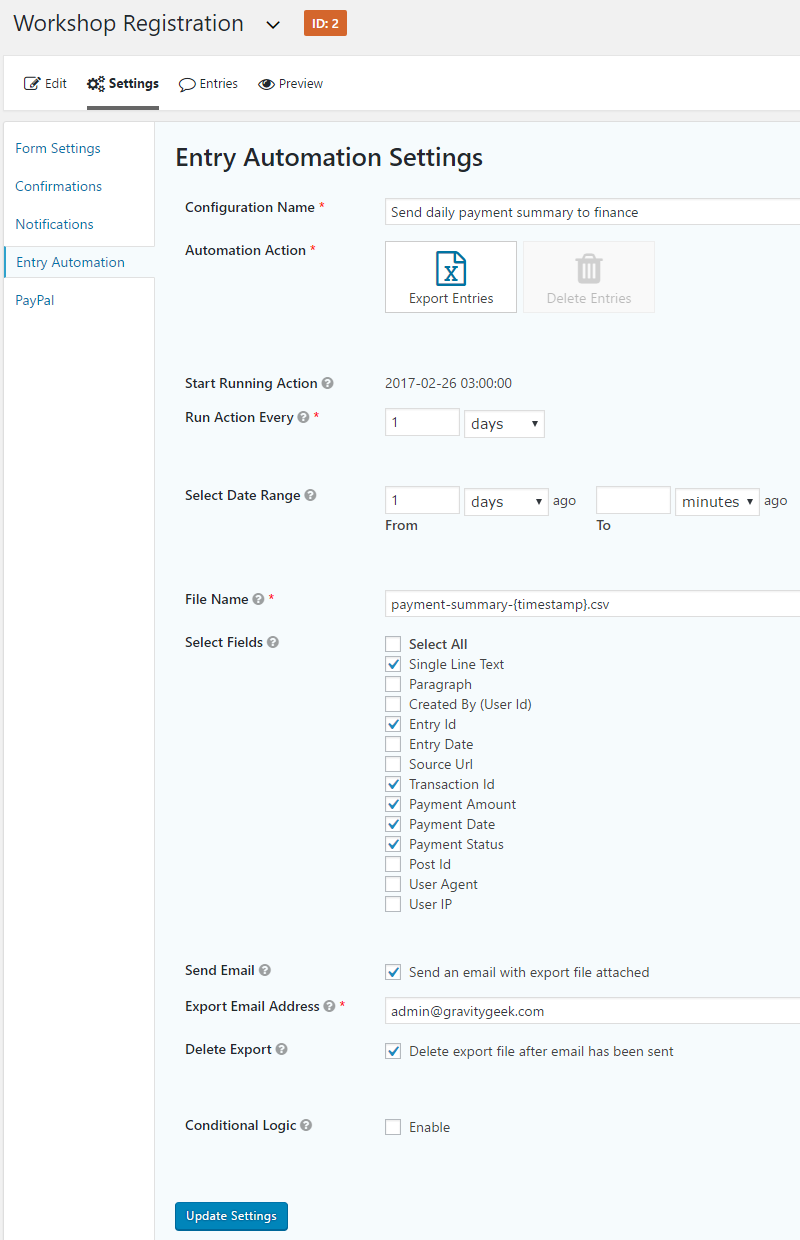 How To Automatically Export Payment Summary Using Gravity Forms IT how-to-automatically-export-payment-summary-using-gravity-forms-it