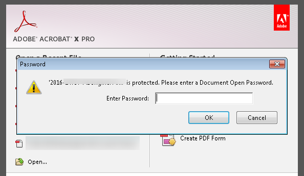 a screen shot of adobe acrobat pro