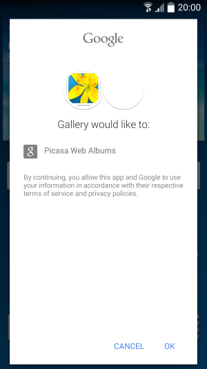 Android-PicasaWebAlbumsPrompt1