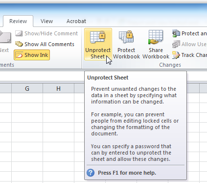 a screen shot of a spreadsheet in excel