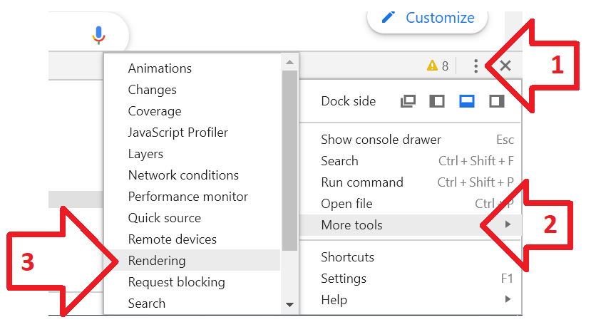 to enable 'print view' Google Chrome debugger – IT Guides