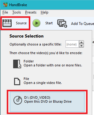 how to convert video files using handbrake