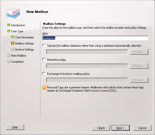 MSExchange2010-CreateSharedMailbox5