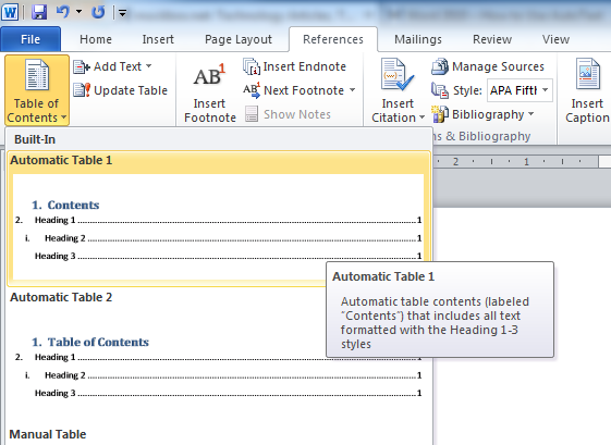 MSWord2010-NumberHeading4