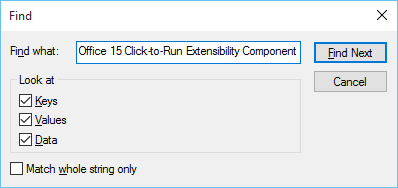 SOLVED] How to uninstall 'Office 15 Click-to-Run Extensibility Component' –  IT Support Guides