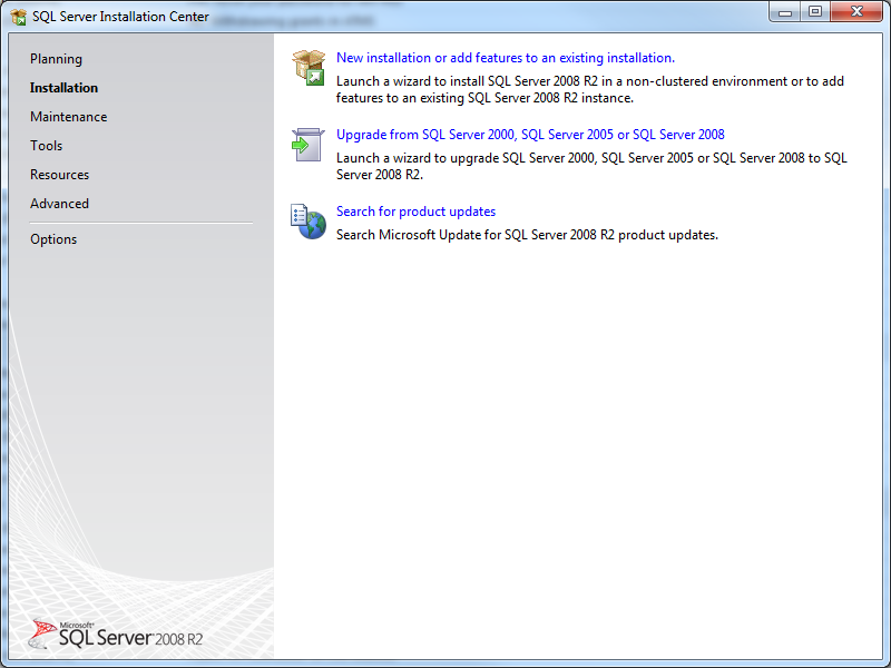 a screenshot of a windows server