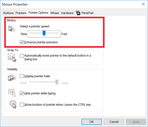 How can I change the text cursor speed in Microsoft Windows 10