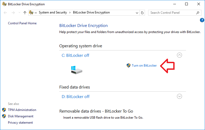 windows10-enablebitlocker2