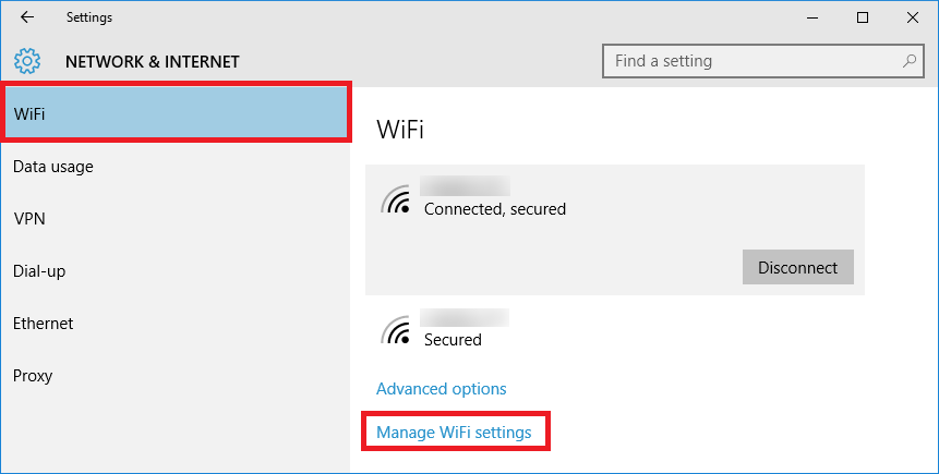 Windows 10 How To Forget Saved Wi Fi Network It Support Guides