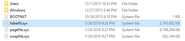 Windows10-ReduceHibernateSpace1