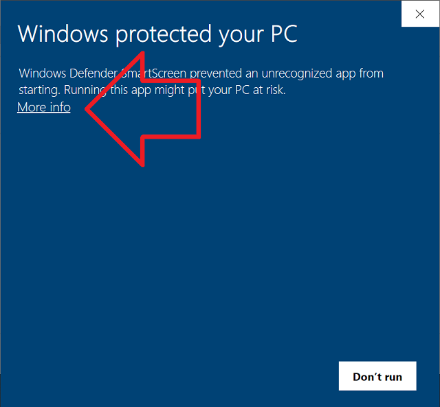 Windows Defender SmartScreen