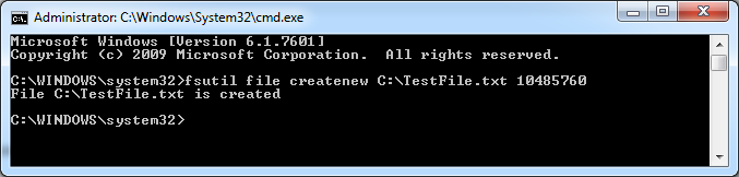 Windows7-GenerateFile2