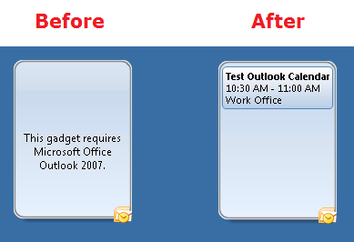 the before and after of an office calendar