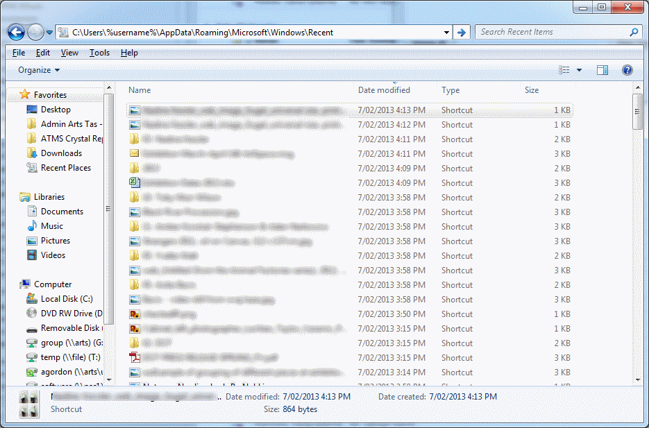 Windows7-RecentDocuments1