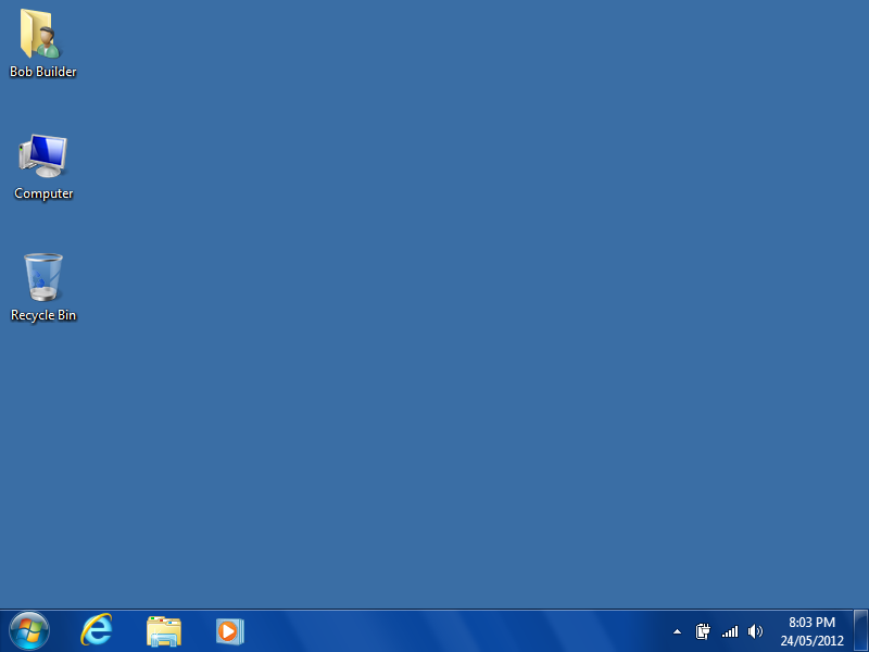 Windows7DesktopCustomised