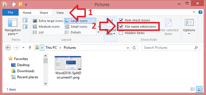 Windows8-DisplayFileExtension1