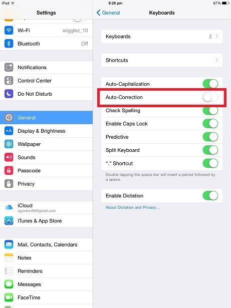 iOS8 - How to turn off autofill 3