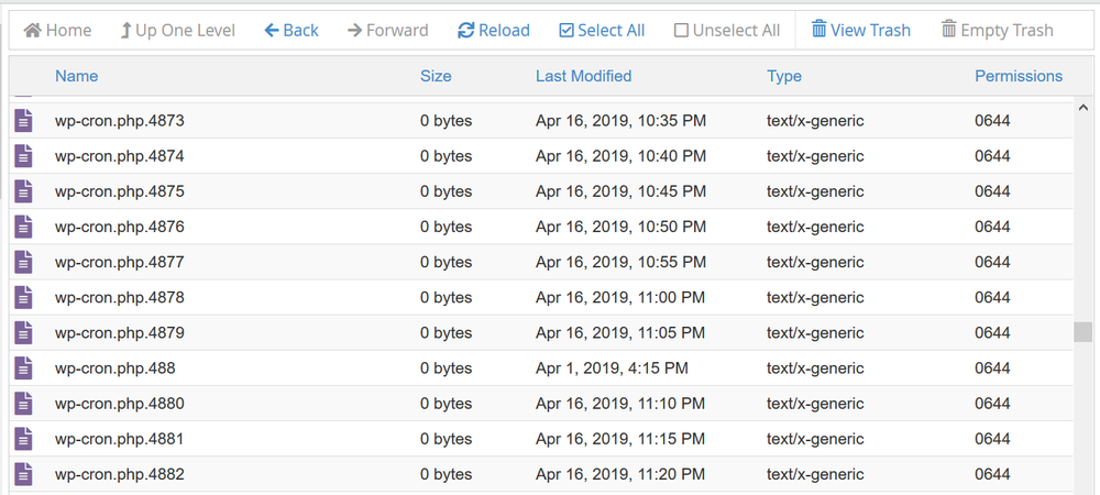 a screenshot of a table with a bunch of items on it